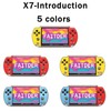 FAITDER-X7-4.3-inch 8GB Handheld Portable Video Game Console Built-in 3000+ Games,