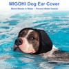MIGOHI Dog Ear Covers Hood, Dog Ear Muffs with Soft