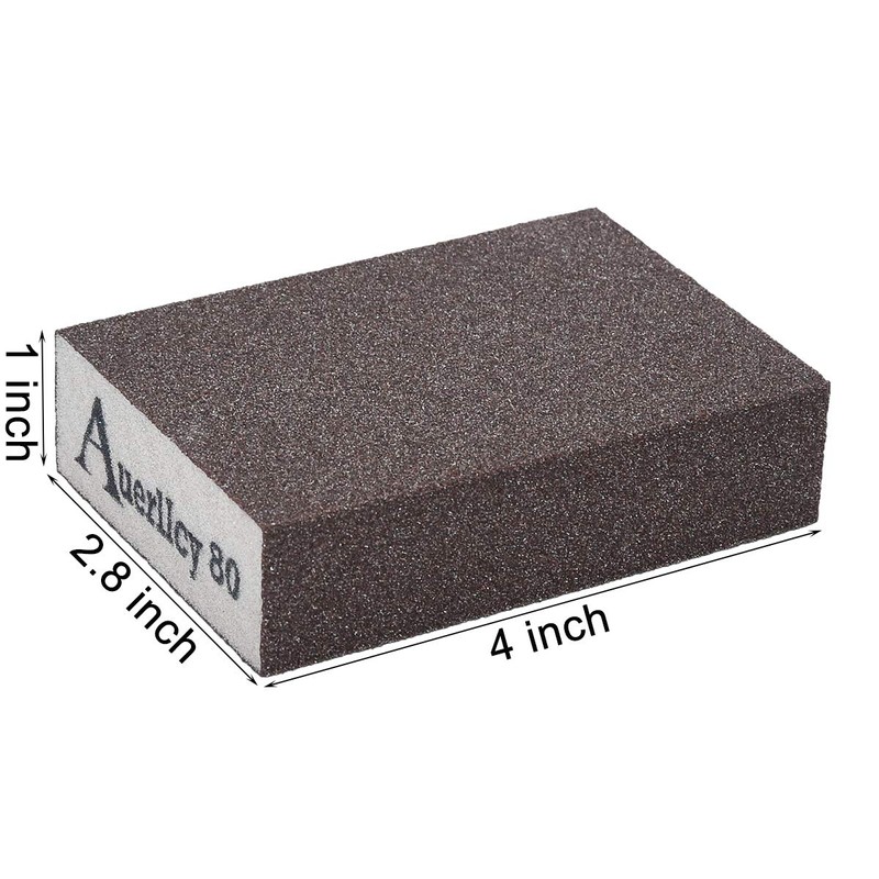 Sanding Sponge,Coarse/Medium/Fine/Superfine 8PCS 4 Different Specifications Sanding Blocks Assortment,Washable and