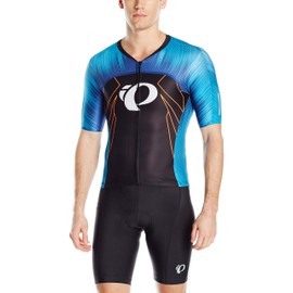 PEARL IZUMI Men's Pro Pursuit Speed Jersey, Pro TM Bel Air Blue, Small