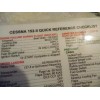 Cessna 152 II Quick Reference Checklist Flying Pilot Aviation Laminated