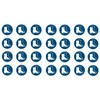 28 Stickers Foot Protection Use M008 – Diameter 5 cm