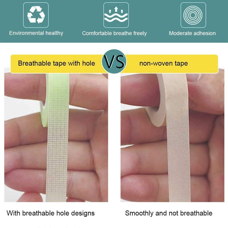 Eyelash Extension Tape, 10 Rolls Good Fit Graft Eyelash Isolation