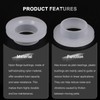 QUARKZMAN Pack of 12 Flange Sockets Plastic Bushings ID 10