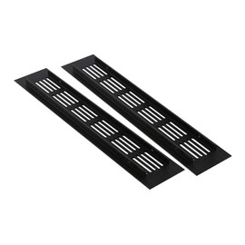 Gadpiparty 2pcs Aluminum Alloy Breathable Mesh Air Vent Grille for Cabinets Wardrobes and Durable Rustproof Ventilation Cover Versatile and Aesthetic Design
