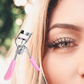 Rizadores de pestañas,Rizador de pestañas de Metal para Mujer Herramienta de Maquillaje - Rizador de pestañas, Abre los Ojos de Forma Natural en...   