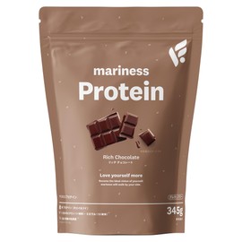 MARINESS マリネス プロテイン 約15回分 リッチチョコレート ソイ ダイエット ホエイ 345g 国内製造