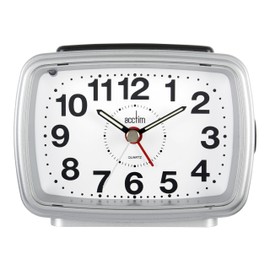 Acctim 13882 Titan 2 Silver Alarm Clock, One Size, See description