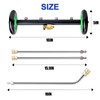 EVEAGE 2-in-1 Undercarriage Pressure Washer Attachment, 16" Pressure Washer Undercarriage
