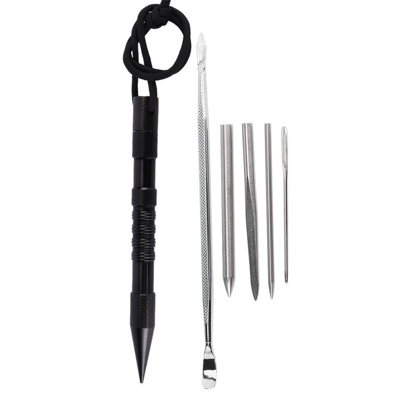 Bracelets Parachute Cord Knitting Needles Spike Kit Aluminum DIY Weaving