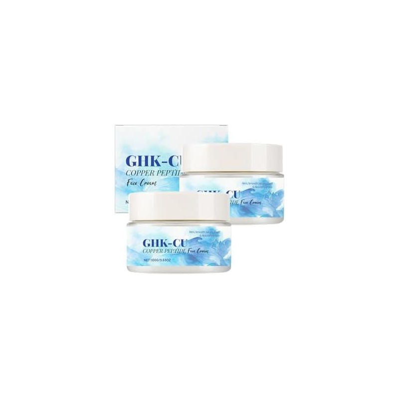 Ghk-Cu Copper Peptide Face Cream - Moisturizer Face Cream Anti