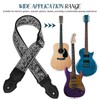 Guitar Strap, Adjustable Guitar Strap, Boho Style Embroidered Guitar Strap,