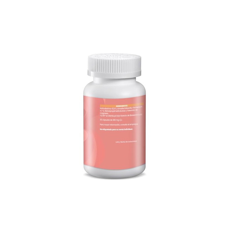 Opti-Lac Probióticos Lactobacillus Fermentum LC40 Frasco 30 Cápsulas