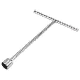 RATCHROLL 1 Pcs Universal Socket Wrench 18.5x13.5cm Spanner Socket Remover Hexagon Carbon Steel 15mm for Car Motorcycle Dirtbike T-Handle Wrench Sleeve