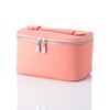 By Caitlyn Collection Luxury Coral Makeup Bag - A Spacious
