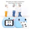 Instant Print Camera for Kids 24MP 1080P Dual Lens Multi
