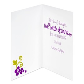 American Greetings Funny Birthday Card for Sister (Wine-of-the-Month)