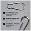Dönges Fire Brigade Carabiner 40 x 4 mm | According