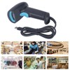 Wired Barcode Scanner High Accuracy Quick Response Smart Voice QR