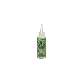 Wonder Gro Hair Growth Oil & Thermal Protection, 4 Fl Oz Strengthens & Restores Edges