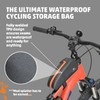 Orange Mud Bicycle Top Tube Bag, Welded, TPU, Black