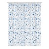 Kleine Wolke Shower Curtain, 100% PEVA, Blue, 180x200 cm