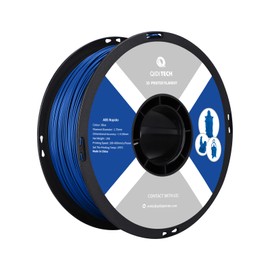 R QIDI TECHNOLOGY ABS Filament 1.75mm, 3D Printer Filament ABS Rapido 1kg Spool (2.2lbs), Suitable for Hyper Speed Printing, 3D Printing Filament Fit Most FDM 3D Printers, Highly Resistant, Blue