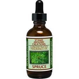 Concentrated Fragrance Oil - Spruce: More Complex Than a Typical Frasier or Douglas Fir. Capture The Spirit of The Holidays. Made w/ Natural Essential Oils.(2 fl.oz.)