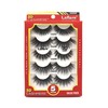 Laflare 3D Cashmere False Eyelashes Multipack, Ultra Soft, Glam, Luxurious,