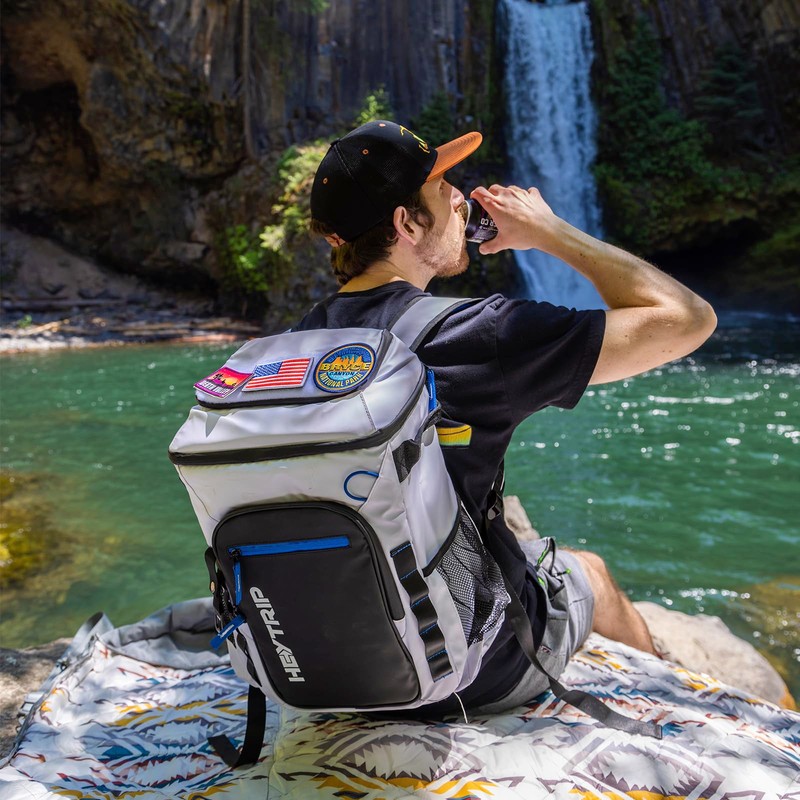 Heytrip Cooler Backpack 54 Cans Insulated Cooler Bag with Sternum