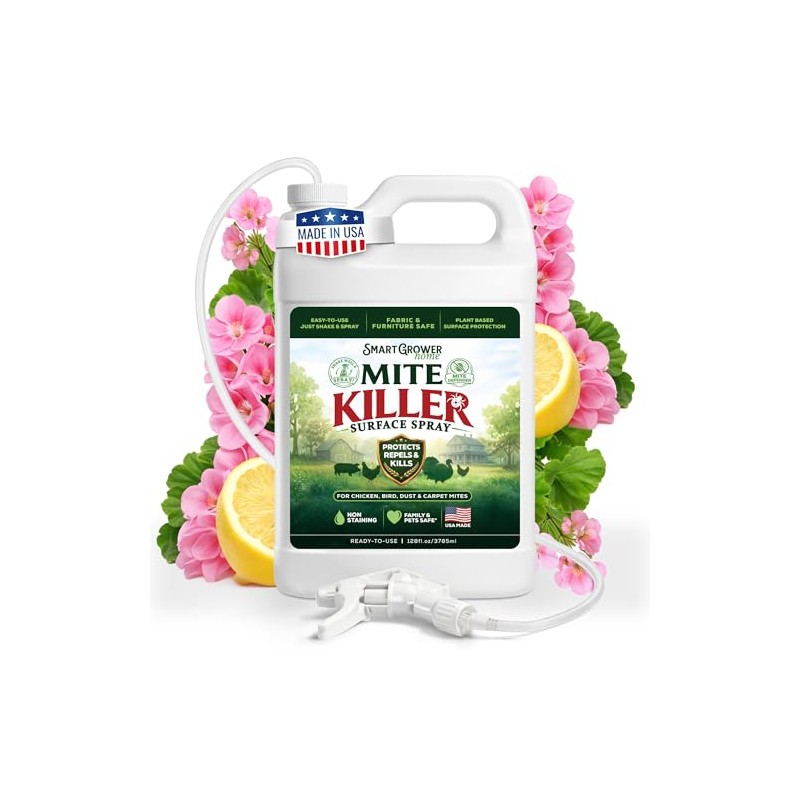 Dust Mite Spray for Home, Mite Killer for Chicken, Carpet,