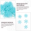 Glow in the Dark Snowflakes Wall Sticker Fluorescence 3D Snowflake