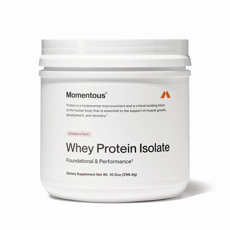 Momentous Whey Protein Isolate Powder - Various Limited-Edition Flavors |