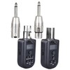 Totority 1set Wireless Microphone System Versatile Wireless Audio Transmission Transmitter