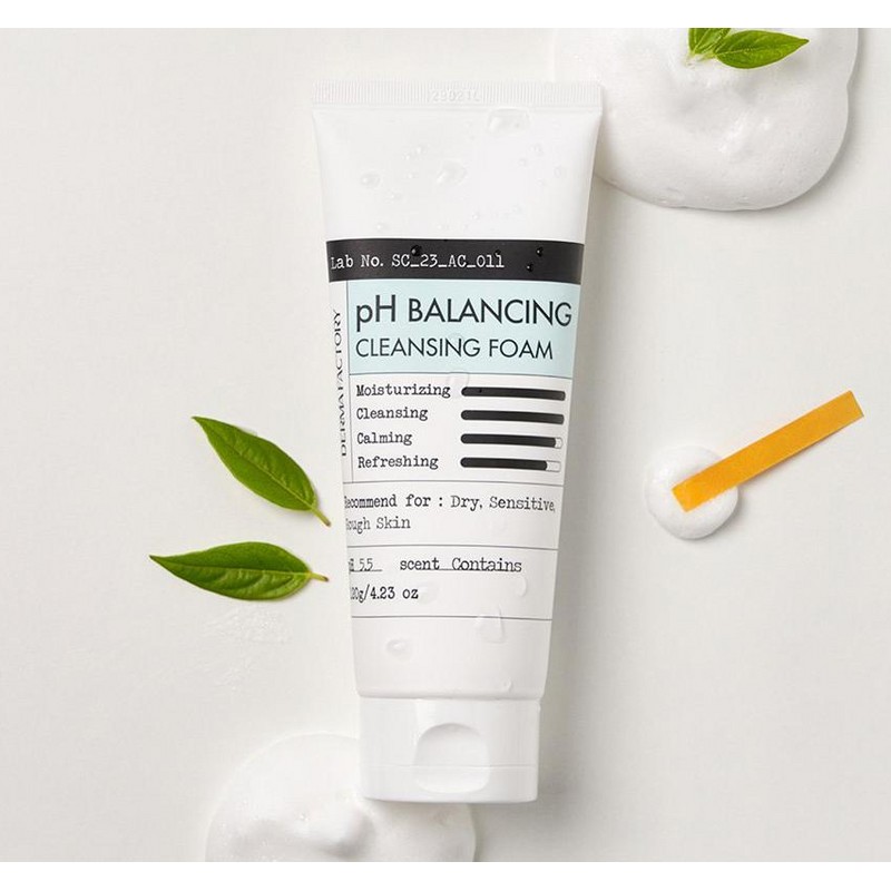더마팩토리 판테놀 pH 밸런싱 클렌징 폼, 120g, 1개 Dermafactory Panthenol