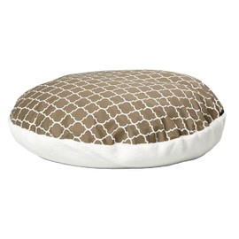 Dog Bed w/Removable Dog Bed Cover Featuring Teflon Fabric Protector