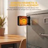 Mini Coffee Shop Magnets for Fridge with LED Light for