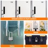 DAERDUO 24 Pack 40 mm (1-9/16") Keyed Alike Laminated Padlocks