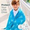 Luv Bug Kids UPF Pool/Beach Towel with Hood, Sunscreen Towel,