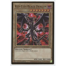 Red-Eyes Black Dragon - MGED-EN003 - Premium Gold Rare - 1st Edition