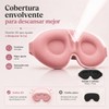 2 Pieza Antifaz para Dormir y 2 Pares Tapones Auditivos