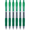 Pilot G2 Retractable Rollerball Gel Pens, Bold Point, 1.0mm, Green