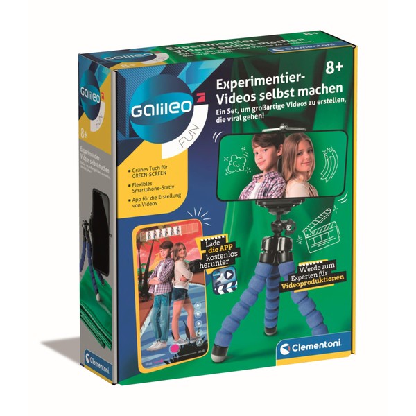 Galileo Fun Experiment Videos Make Yourself - Mobile Phone Tripod