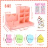 TWBEST Desk Organiser, Pack of 5 Free Combinable Pen Box