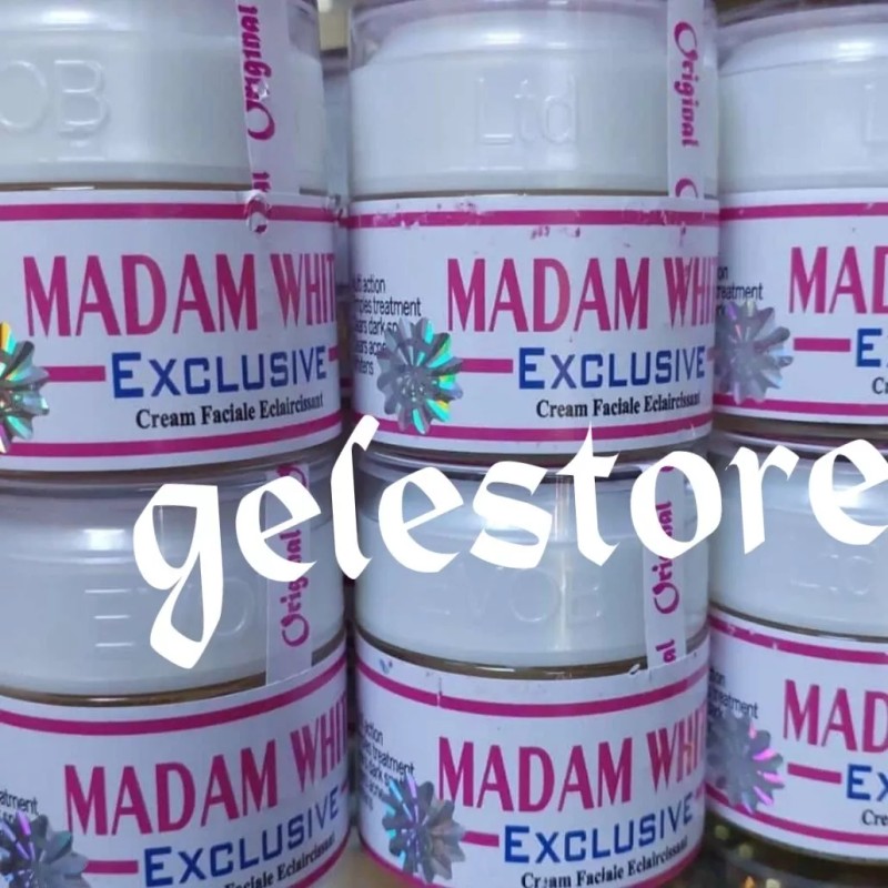 Evob X3 jar madam white Multi Action flawless face cream.