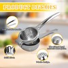 Qianruida Lemon Juicer Lemon Squeezer Stainless Steel Citrus Juicer Handheld