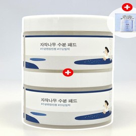 Round Lab Birch Moisture Pads 80 sheets (+80 sheets + Mugwort Hyal pad added) / 라운드랩 자작나무 수분 패드 80매 (+80매+쑥히알 패드 추가)
