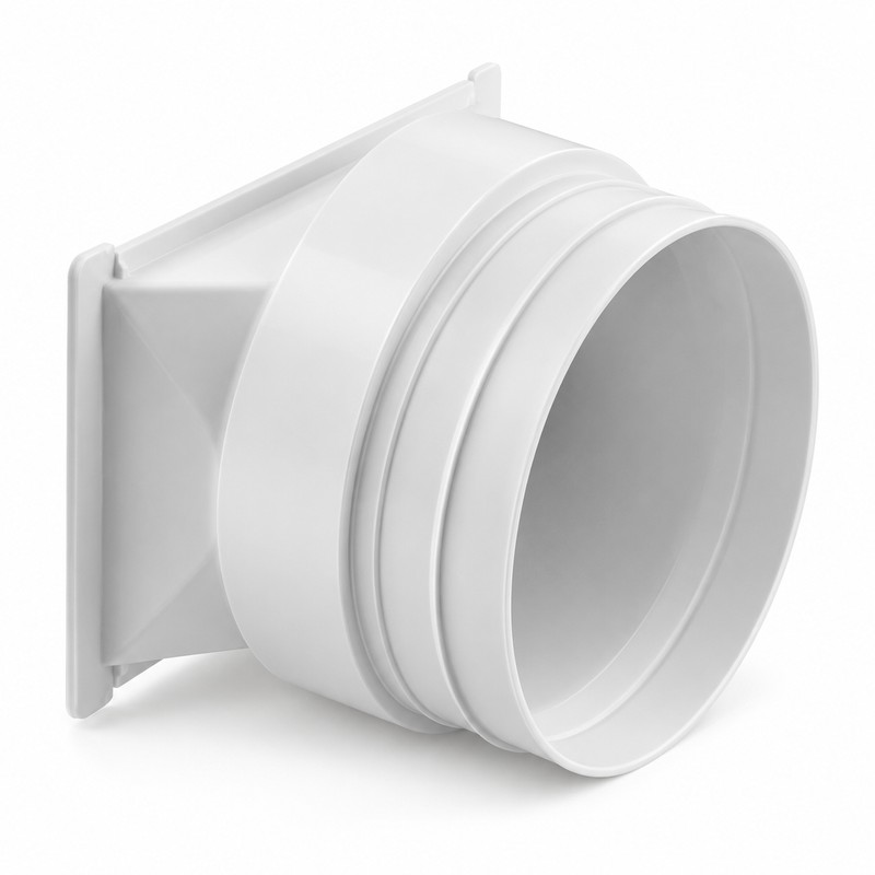 Portable Air Conditioner Exhaust Hose Adapter – Replacement ABS Vent