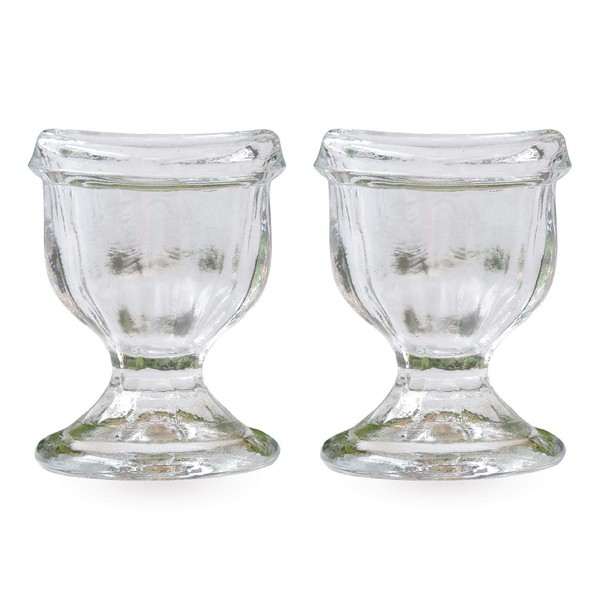 Eye Wash Cup Set of 2, Made of Glass for Keep Your Eyes Clean and Healthy with Storage Container