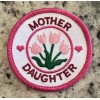Girl Scouts MOTHER DAUGHTER Fun Patch Tulips Flowers